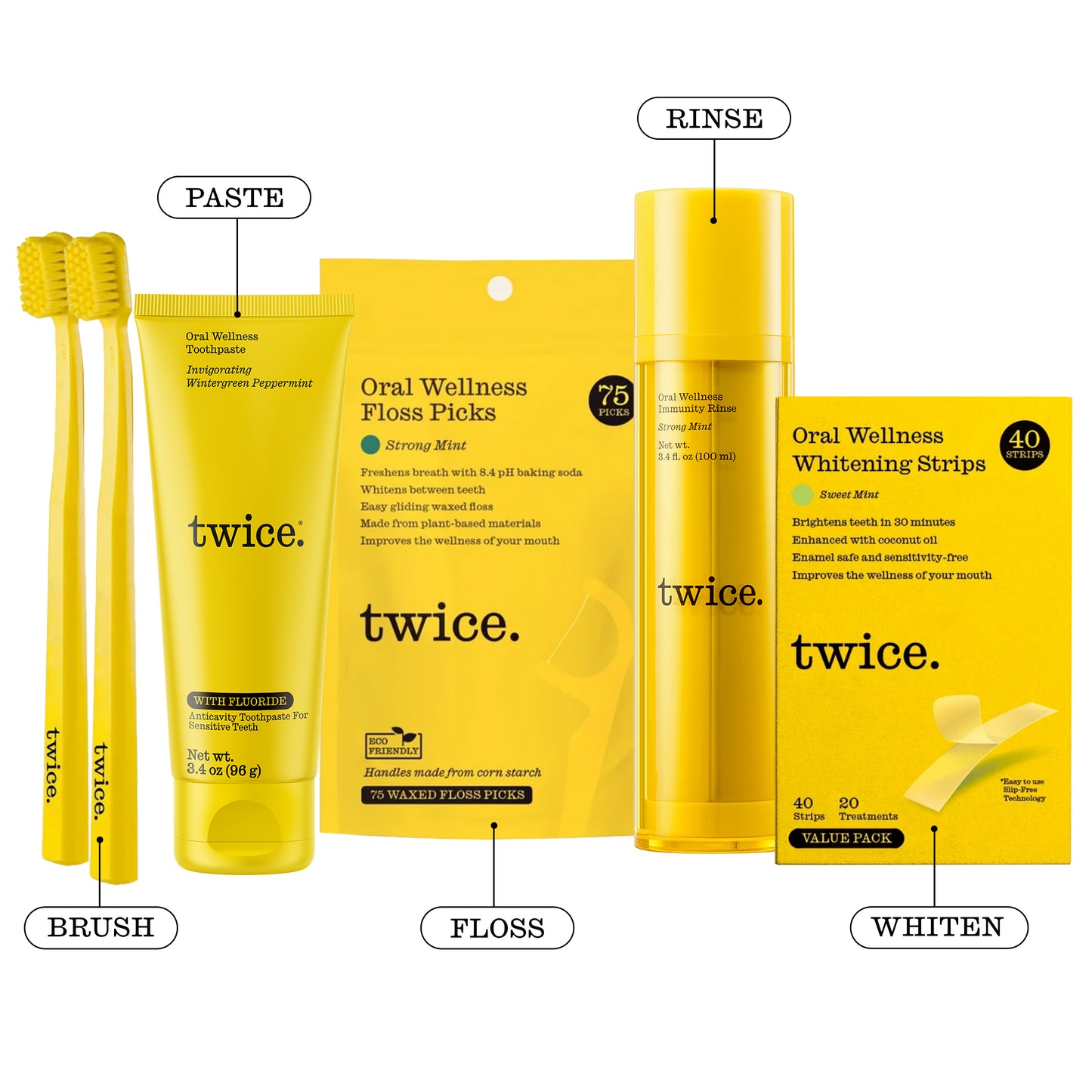 Whitening+ with Fluoride Toothpaste
