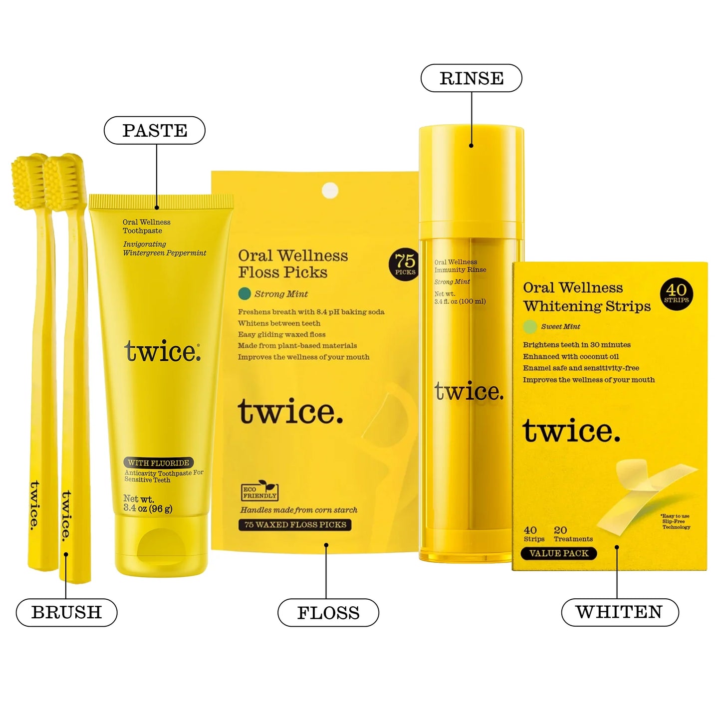Whitening+ with Fluoride Toothpaste