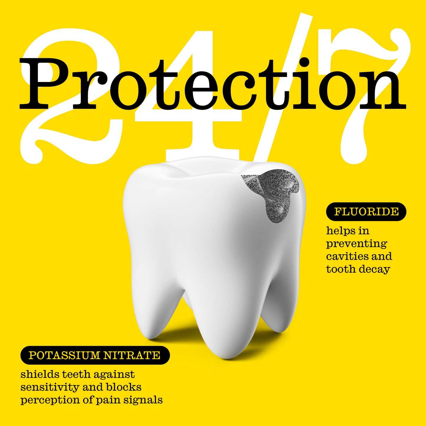 Fluoride Toothpaste with Cooling Spearmint Toothpaste for Fresh Breath & Cavity Protection, 3.4 oz