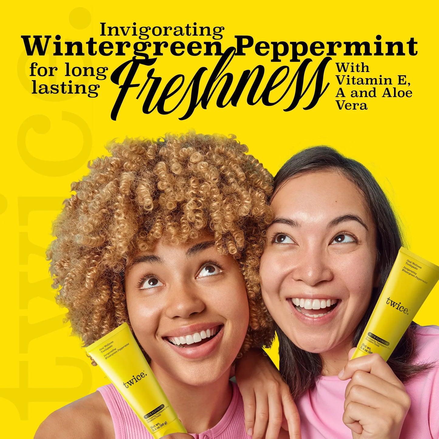 Fluoride Toothpaste with Wintergreen & Peppermint – Fresh Breath & Cavity Protection, 3.4oz