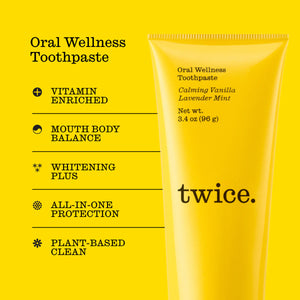 Two Part Toothpaste Toothpaste | Twice