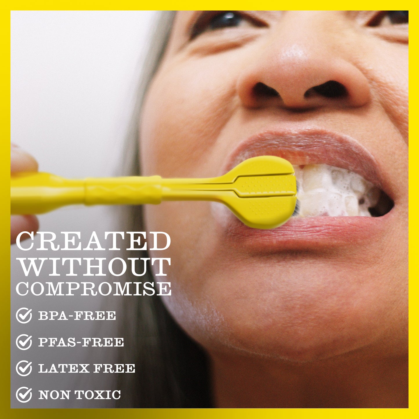 Soft Oral Wellness 3D Triple Head Toothbrushes, Gum Friendly, 2 Pack