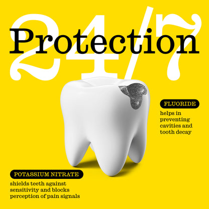 Fluoride Toothpaste with Cooling Spearmint Toothpaste for Fresh Breath & Cavity Protection, 3.4 oz