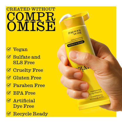 Fluoride Toothpaste with Cooling Spearmint Toothpaste for Fresh Breath & Cavity Protection, 3.4 oz